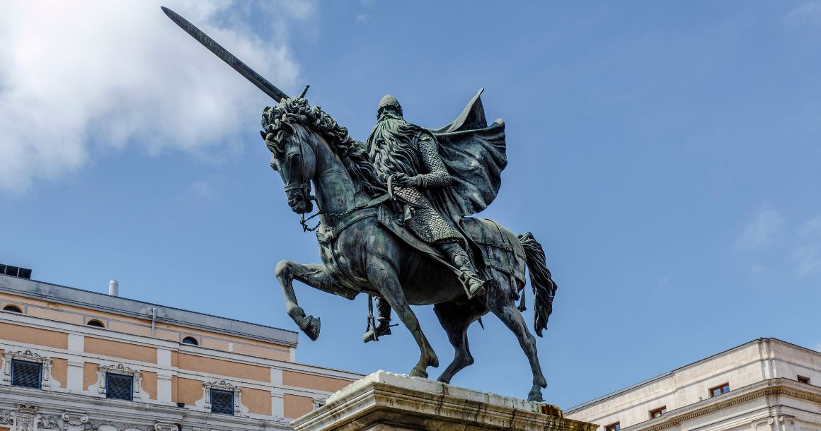 Estatua Cid en Burgos